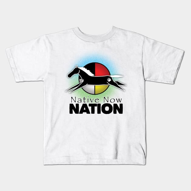 Native Now Foundation Kids T-Shirt by RedRoadRadioShow